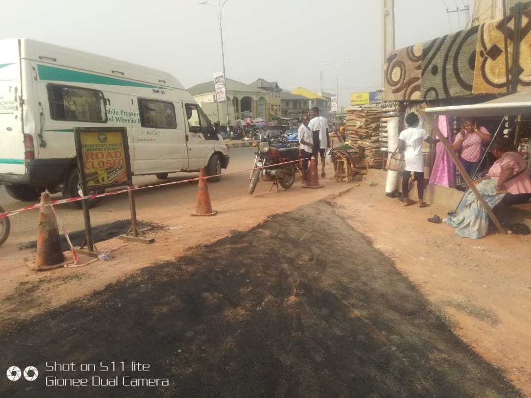 road repairs