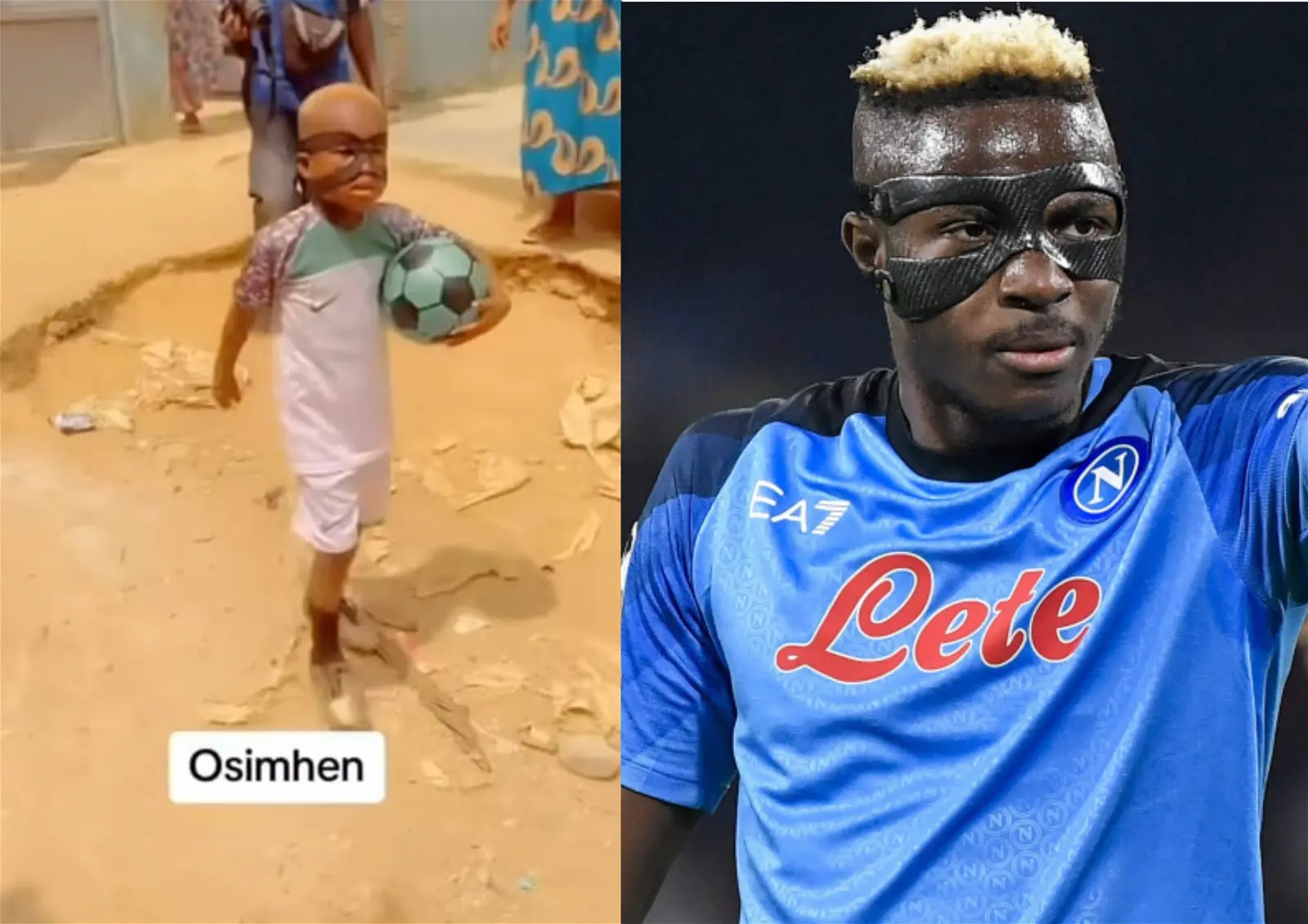 OSIMHEN AND FAN