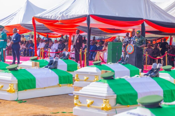 BURIAL OF SOLDIERS