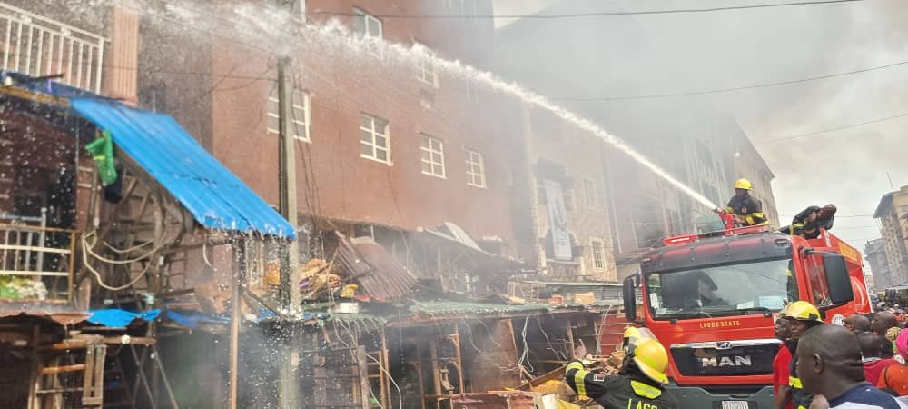 FIRE AT IDUMOTA