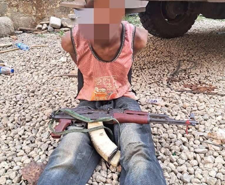 KIDNAPPER ARRESTED