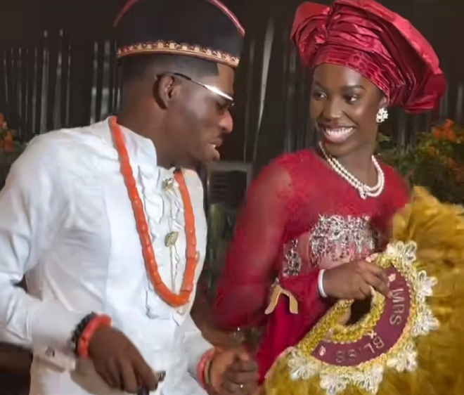 MOSES BLISS AND FIANCEE