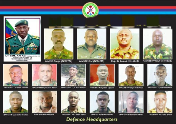 SLAIN SOLDERS