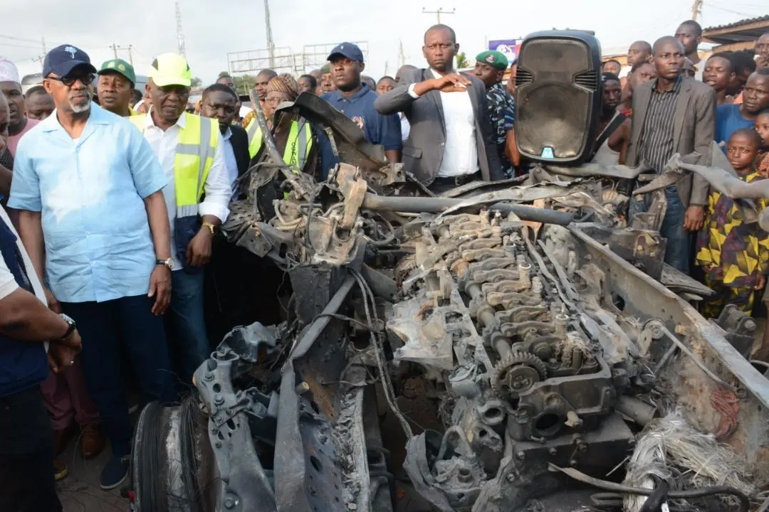 ABIODUN AT THE SCENE