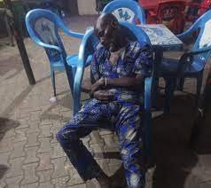 MAN DIES