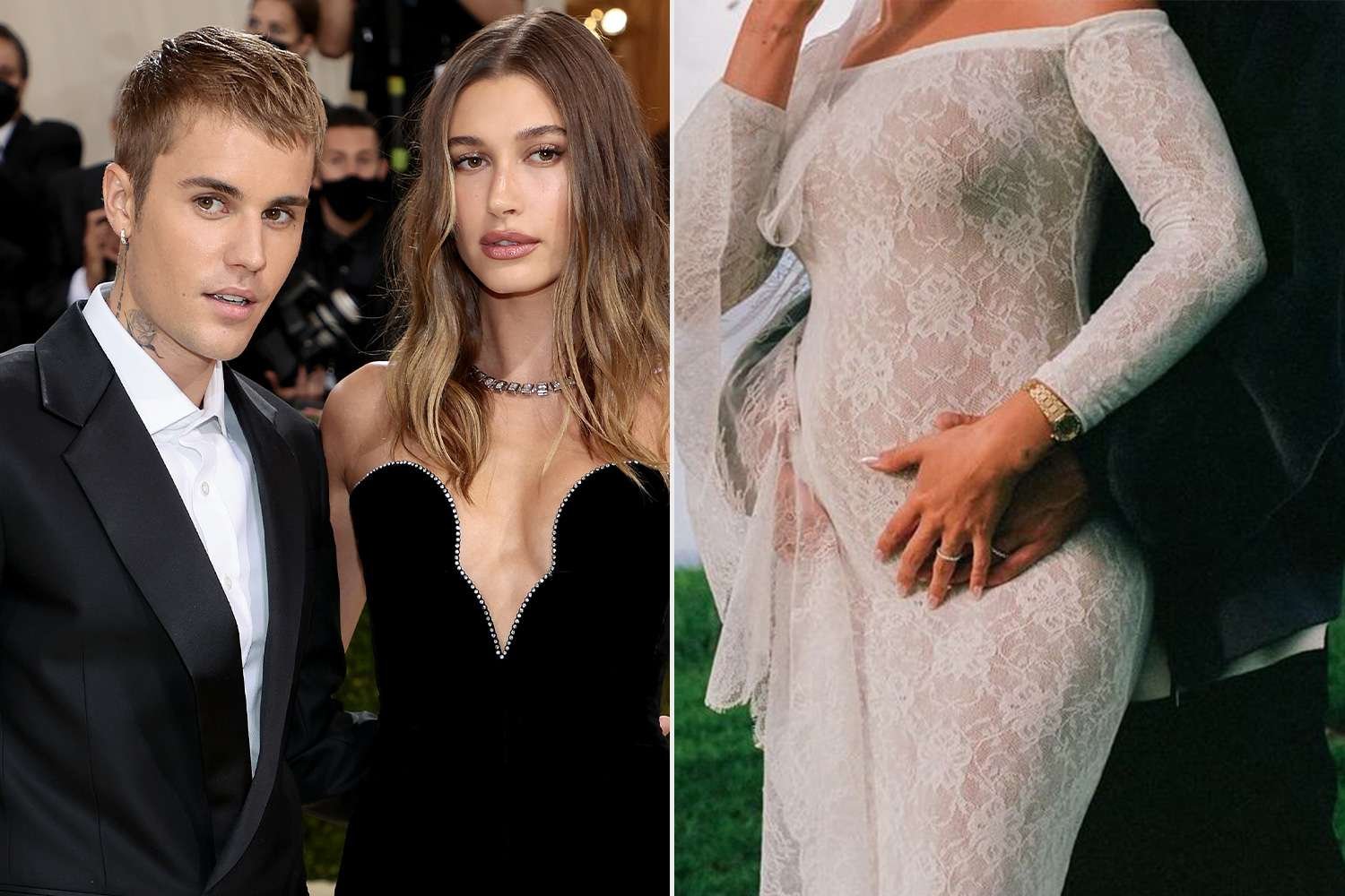 BIEBER AND WIFE