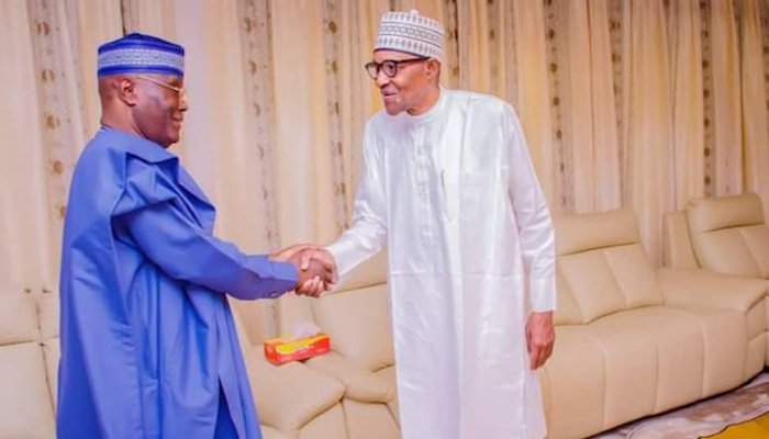 ATIKU VISITS BUHARI