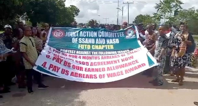 SSANU PROTEST