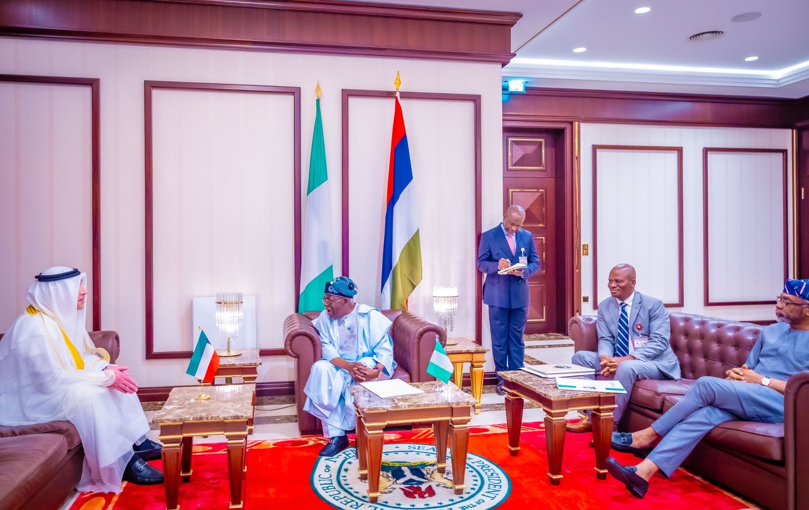 TINUBU RECEIVES