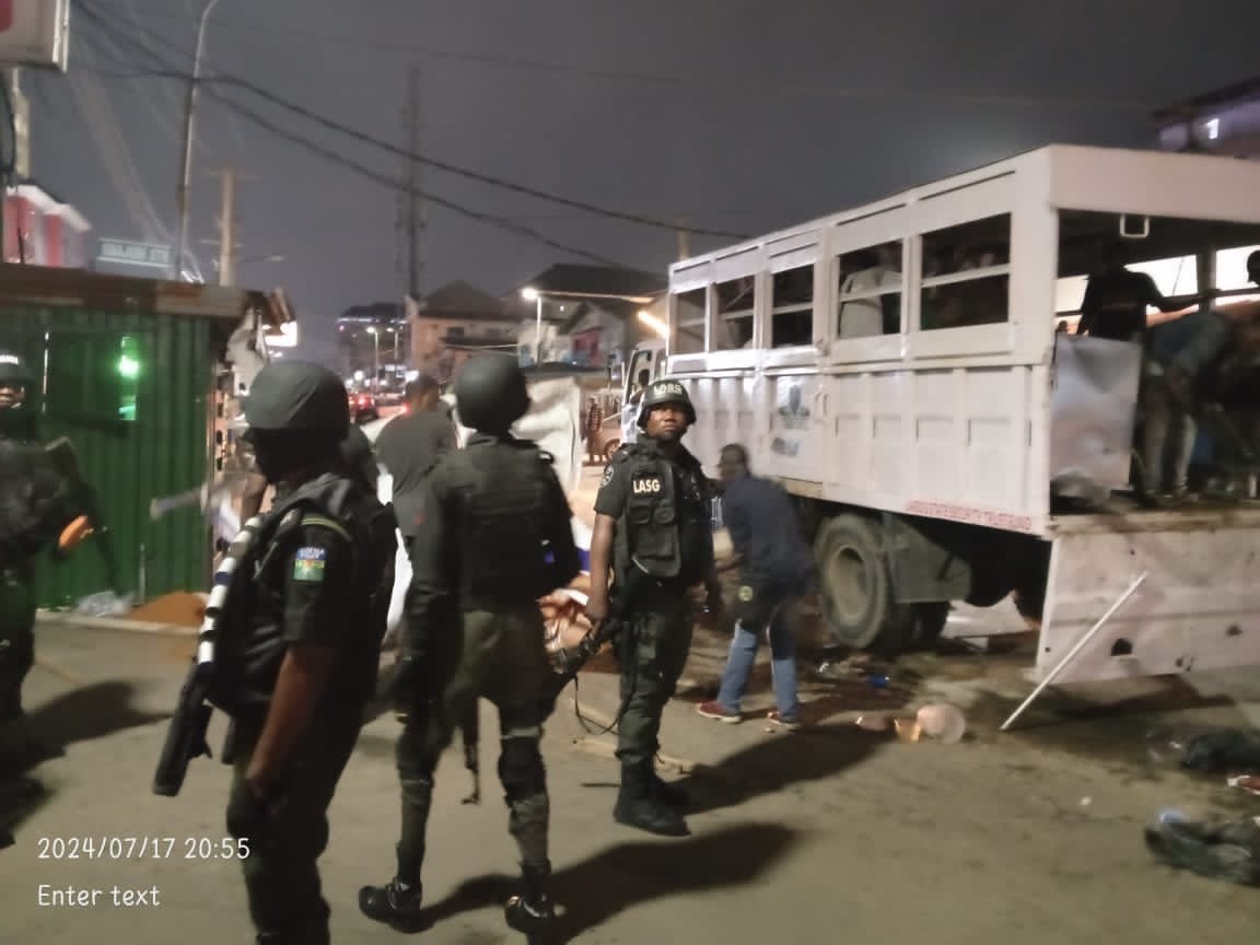 TASKFORCE IN IKEJA