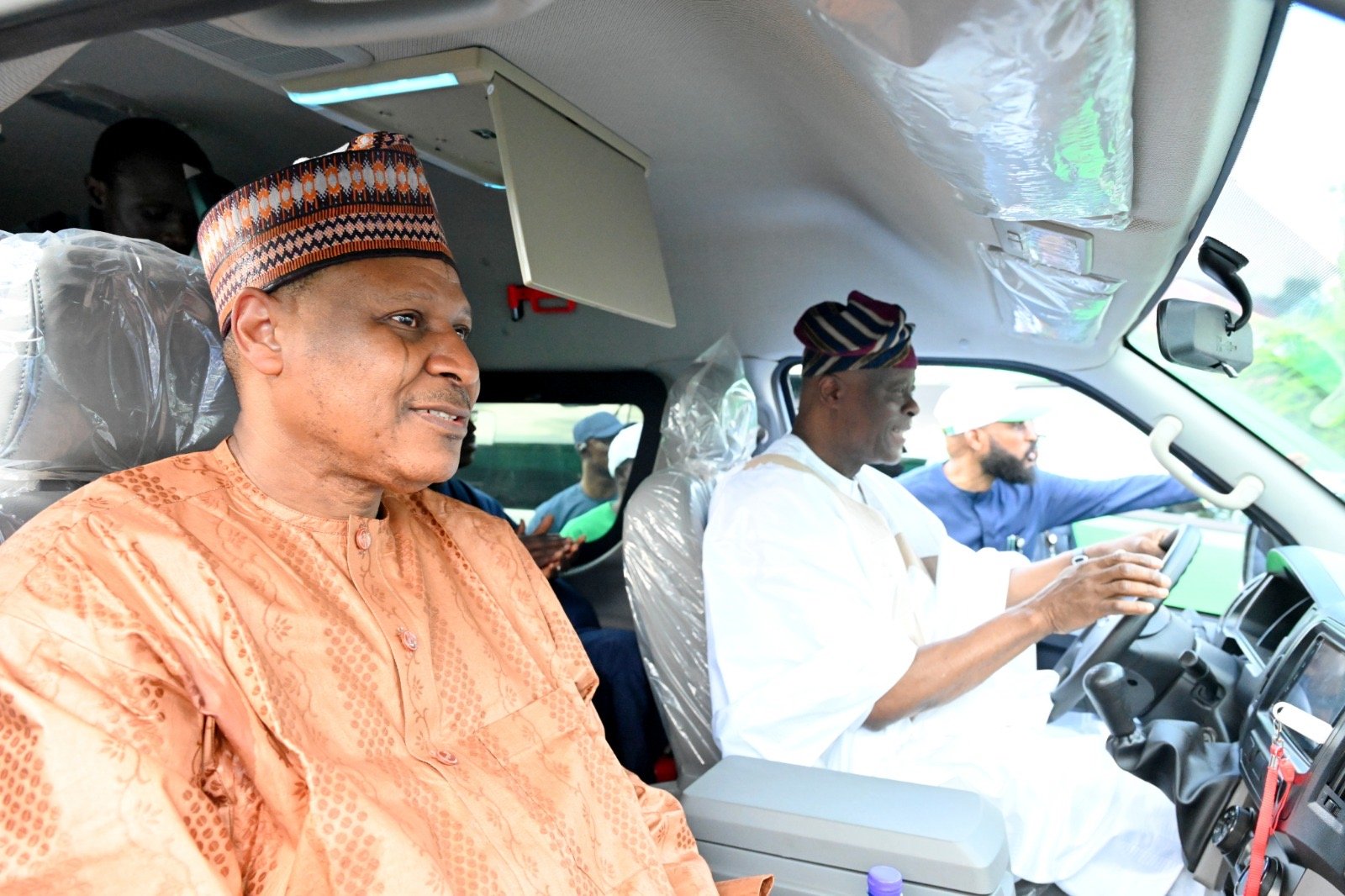 CNG BUS HANDS OVER