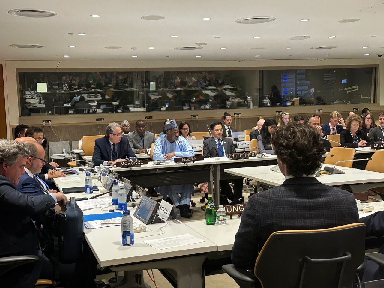 MINISTER AT UN