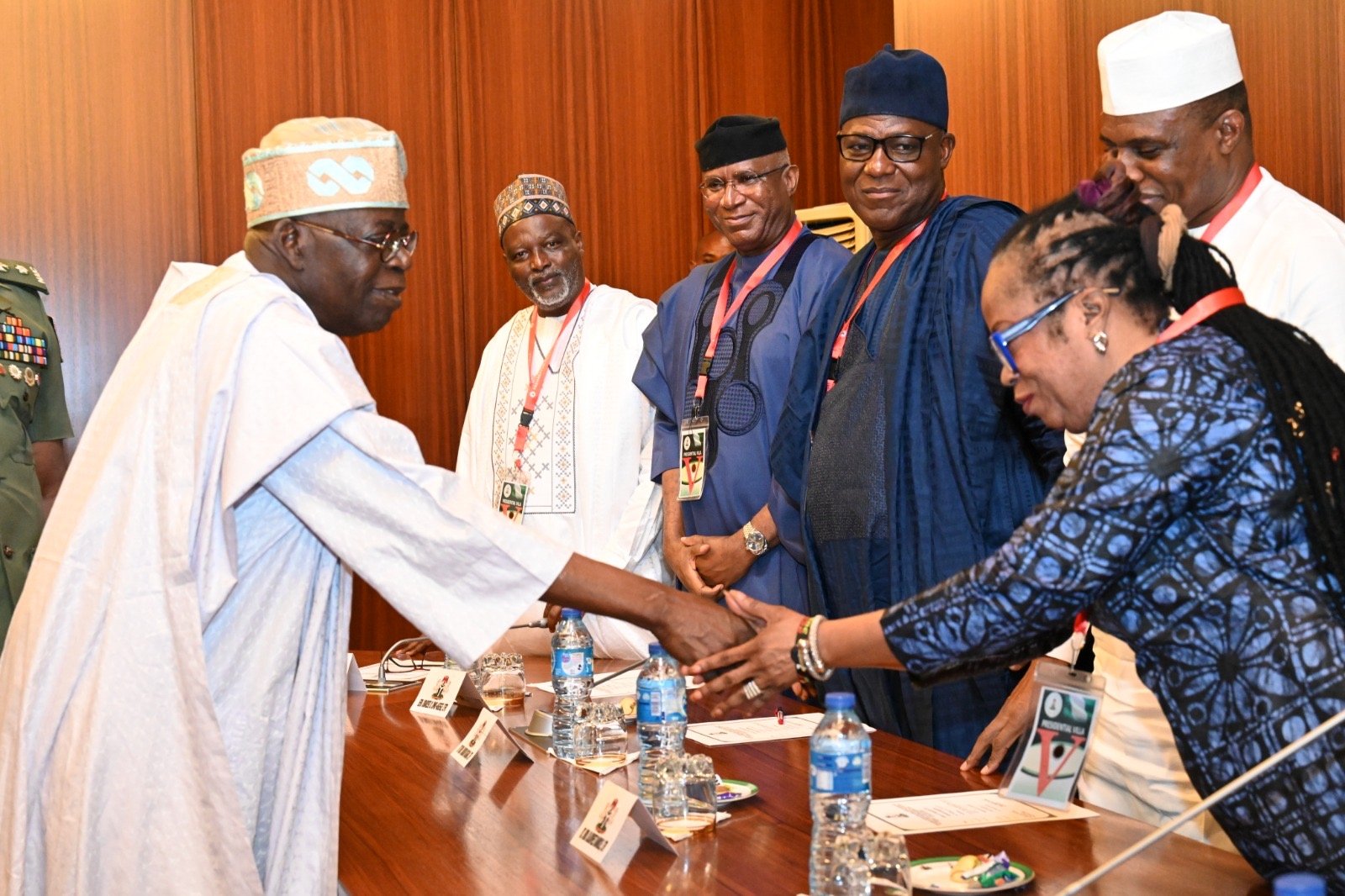 TINUBU WITH EX NASS