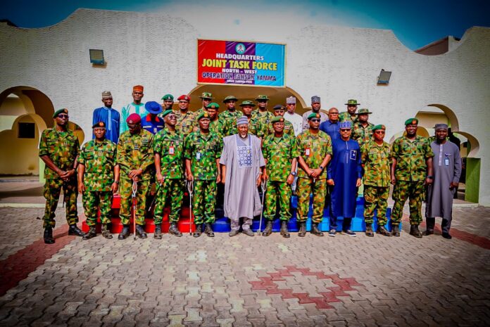 BADARU WITH TROOPS