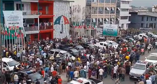 RIVERS PDP PROTEST