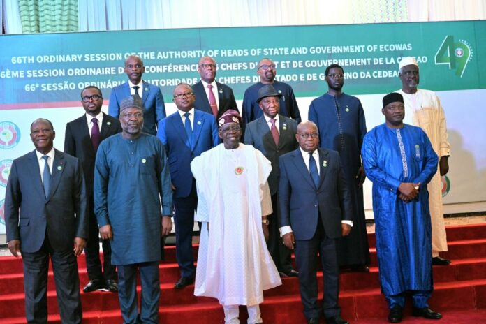 TINUBU ECOWAS LEADERS