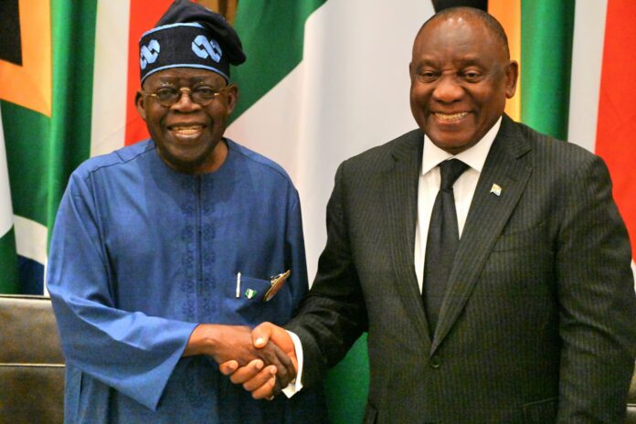 TINUBU AND RAMAPHOSA