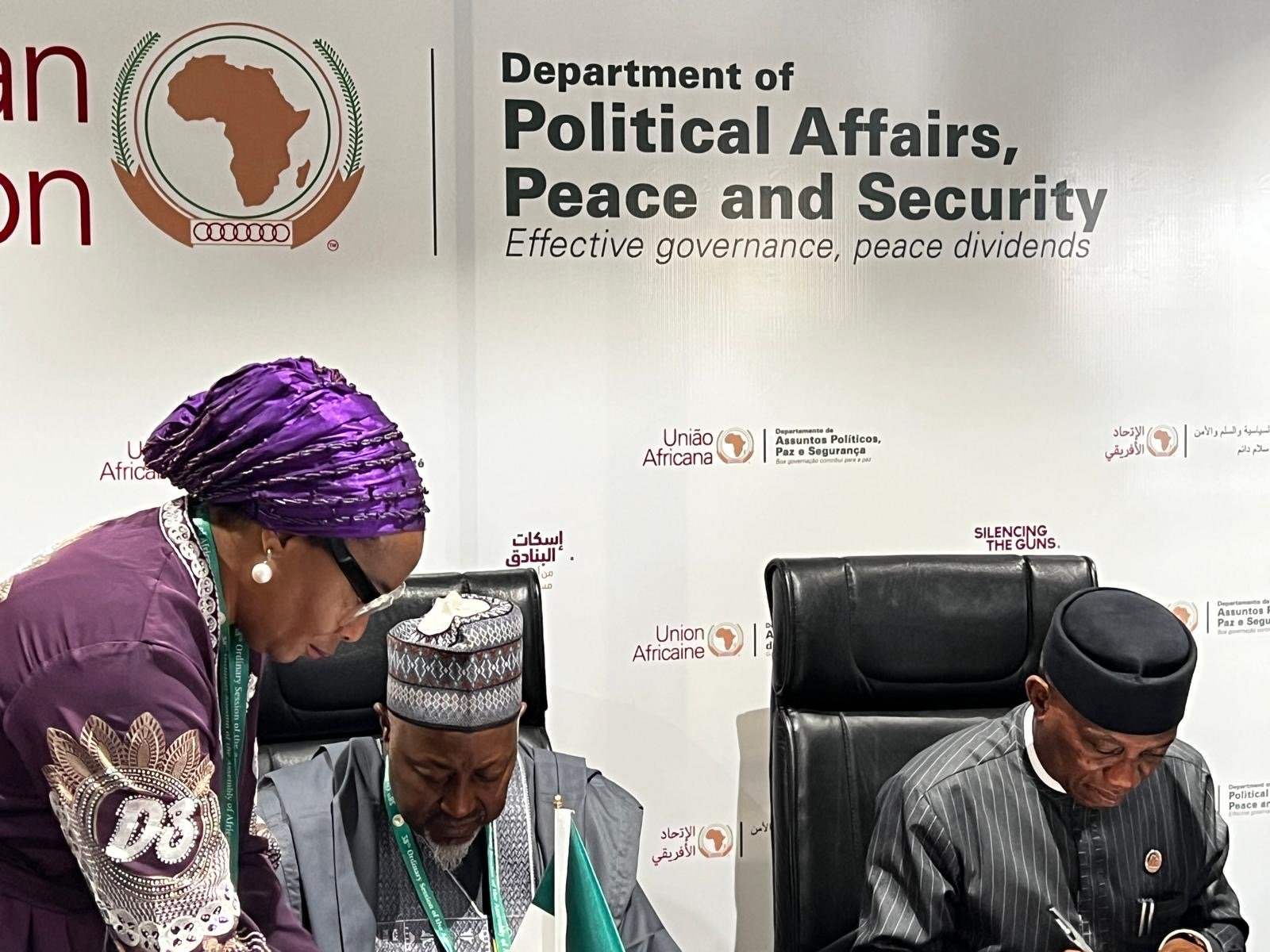 NIGERIA AT AU SUMMIT