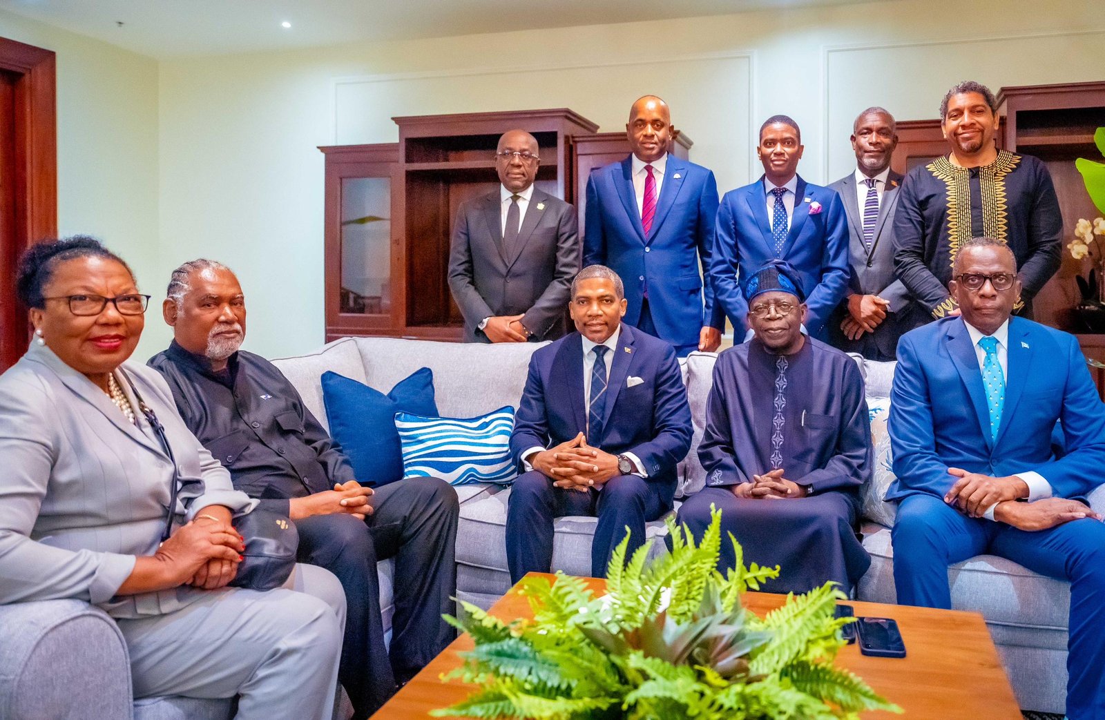 TINUBU IN ST LUCIA