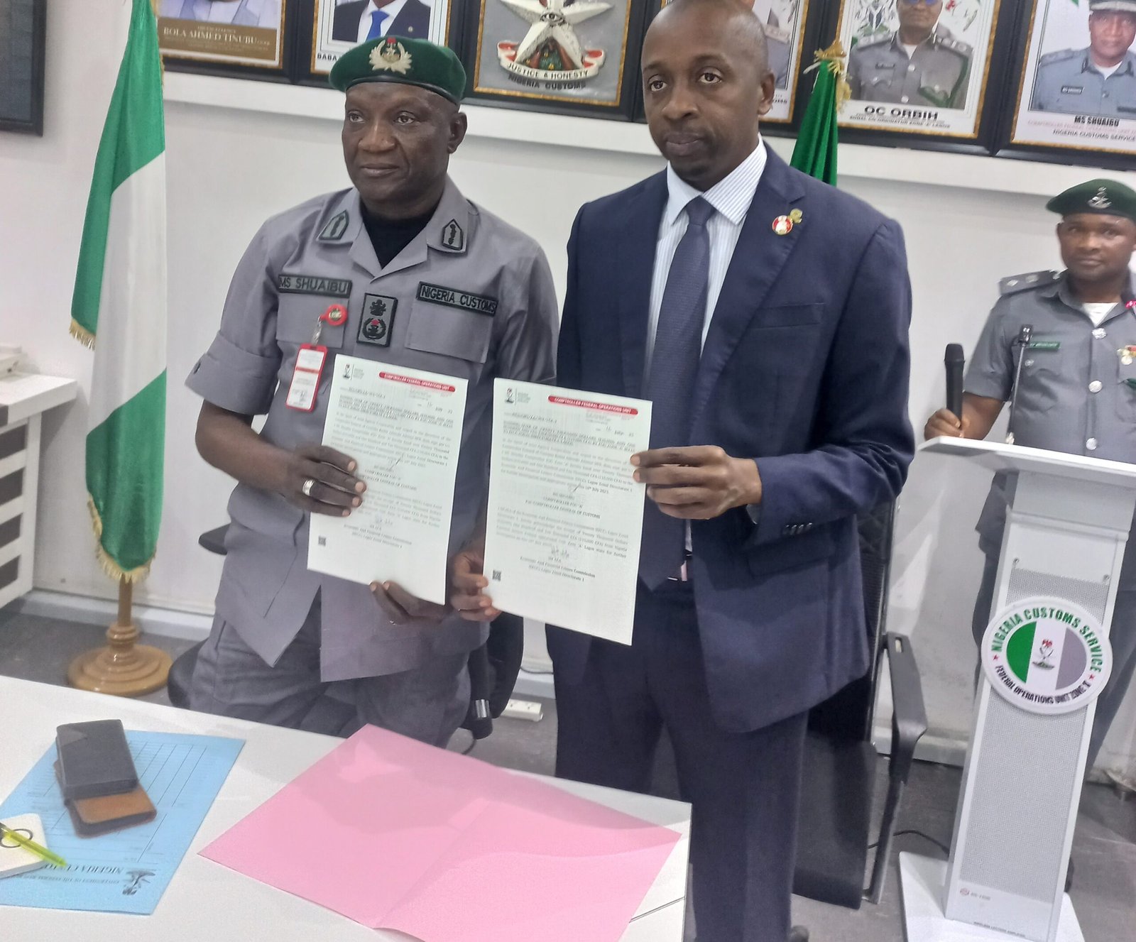 EFCC CUSTOMS