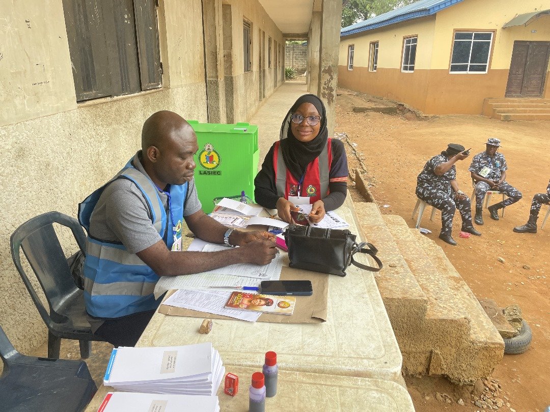 WAITING FOR VOTERS