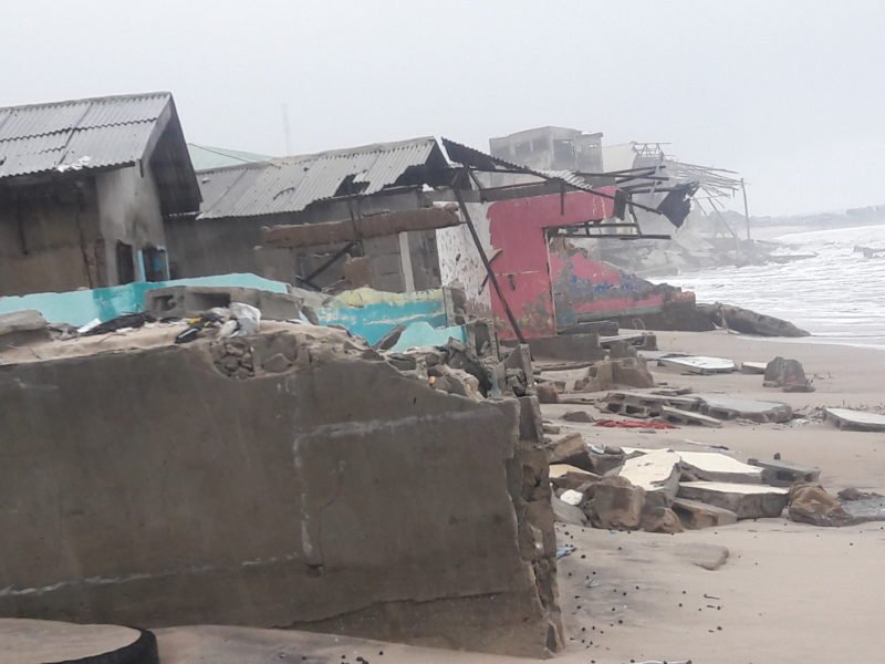 ILLEGAL HOUSES ON COASTLINE