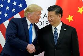 CHINA LEADER WITH TRUMP