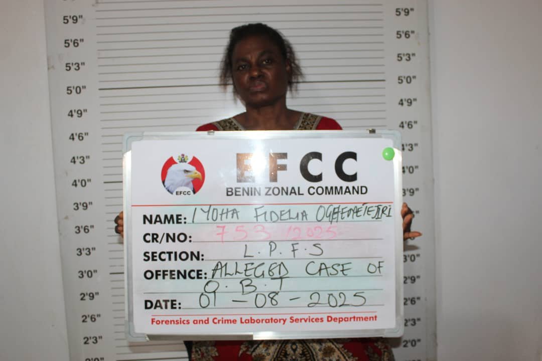 EFCC BENIN WOMAN