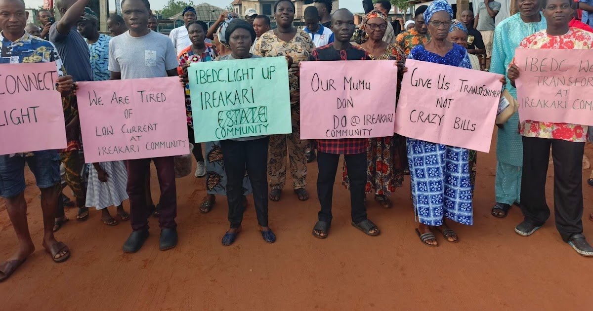 PROTEST OVER IBEDC
