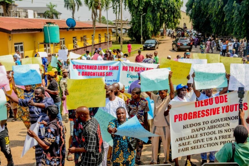 AWUJALE PROTESTERS