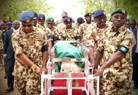 ARMY BURIES