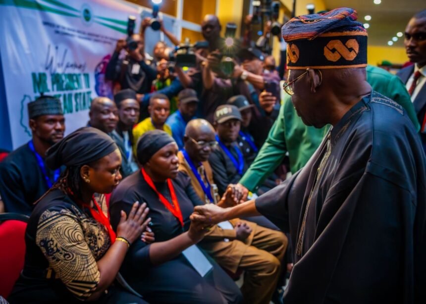 tinubu in jos