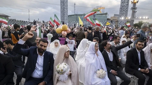 IRAN MASS WEDDING