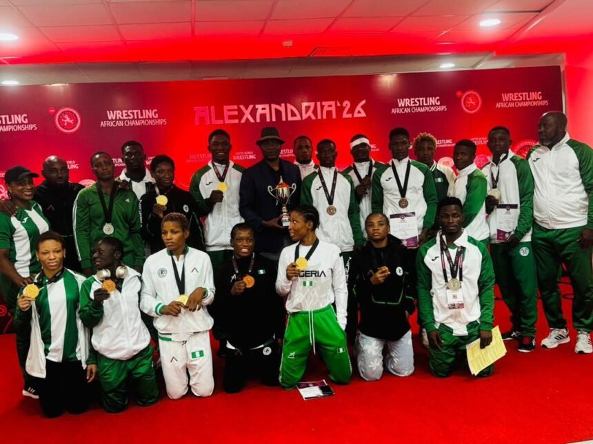 TINUBU WRESTLING
