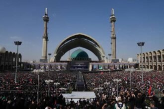 IRAN LEADER BURIAL