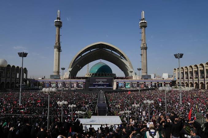 IRAN LEADER BURIAL