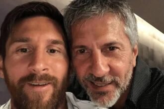MESSI AND DAD