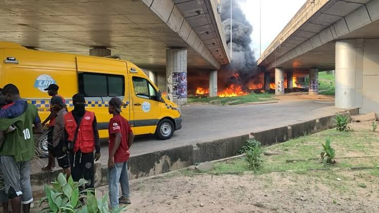 OTEDOLA TANKER FIRE